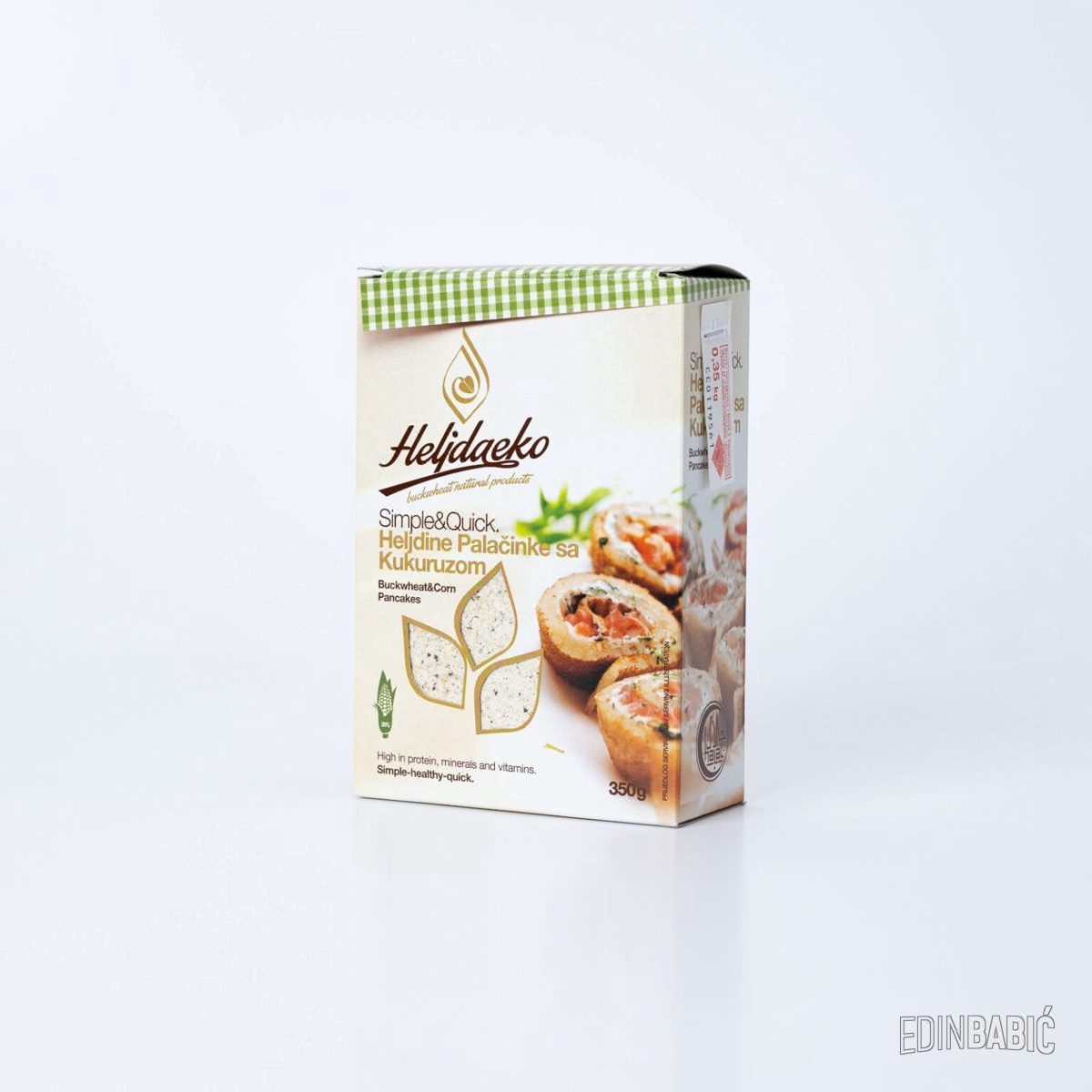 Heljda palačinke sa kukuruzom