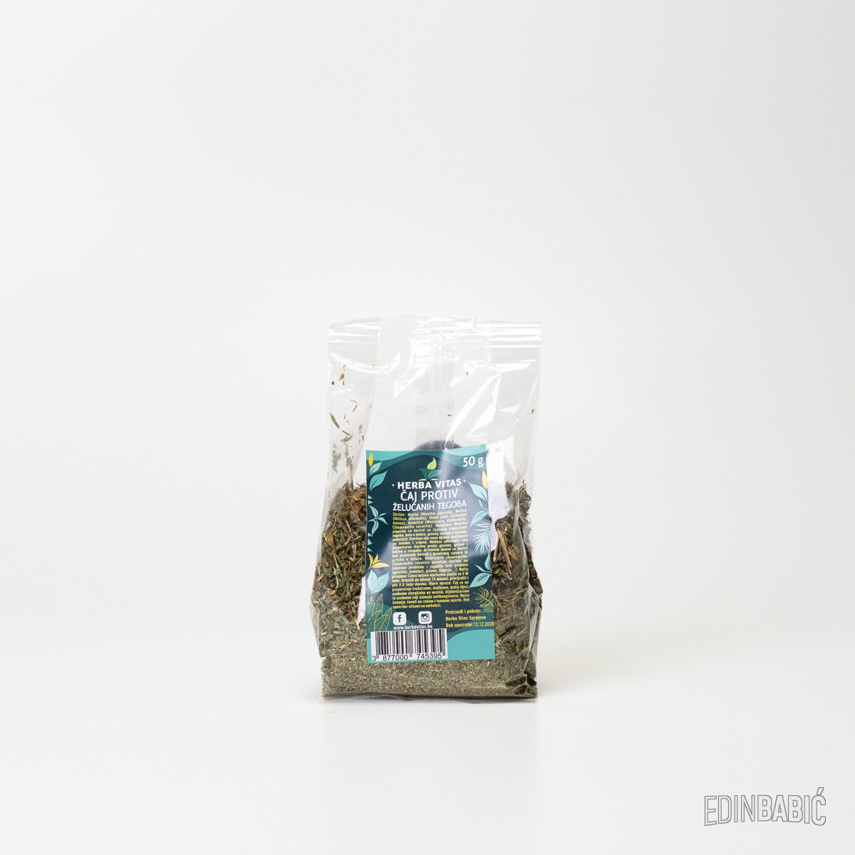 Domaći čaj - PROTIV ŽELUČANIH TEGOBA 50gr